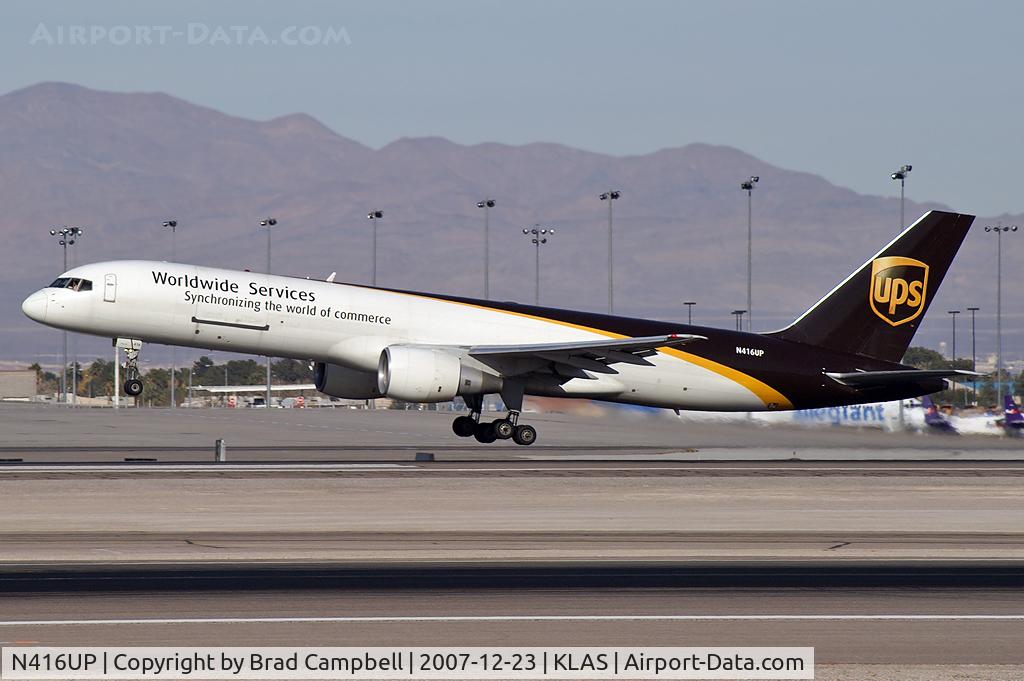 N416UP, 1990 Boeing 757-24APF C/N 23903, United Parcel Service - UPS / 1990 Boeing 757-24APF