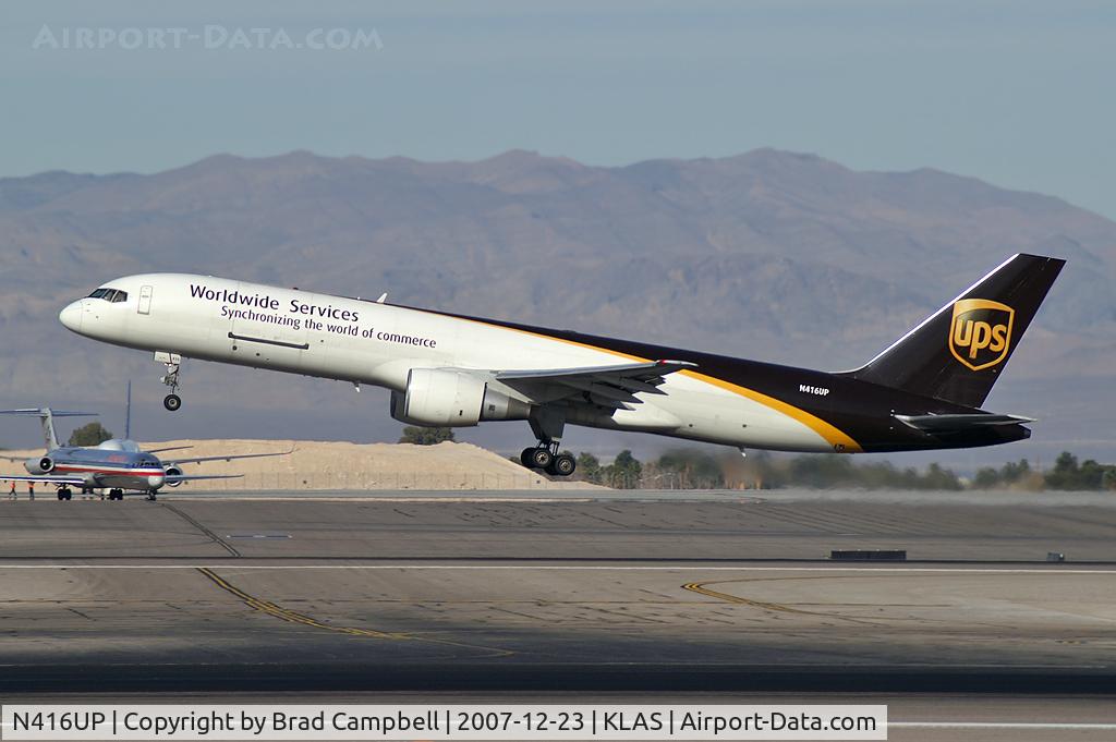 N416UP, 1990 Boeing 757-24APF C/N 23903, United Parcel Service - UPS / 1990 Boeing 757-24APF