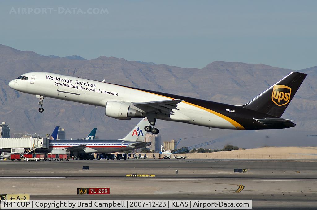 N416UP, 1990 Boeing 757-24APF C/N 23903, United Parcel Service - UPS / 1990 Boeing 757-24APF
