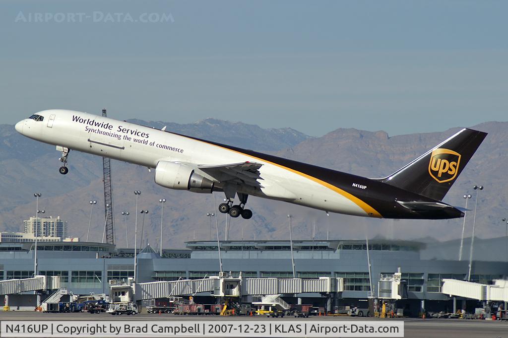 N416UP, 1990 Boeing 757-24APF C/N 23903, United Parcel Service - UPS / 1990 Boeing 757-24APF