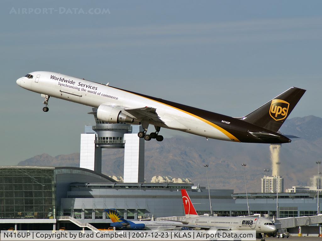 N416UP, 1990 Boeing 757-24APF C/N 23903, United Parcel Service - UPS / 1990 Boeing 757-24APF