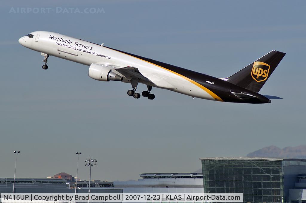 N416UP, 1990 Boeing 757-24APF C/N 23903, United Parcel Service - UPS / 1990 Boeing 757-24APF