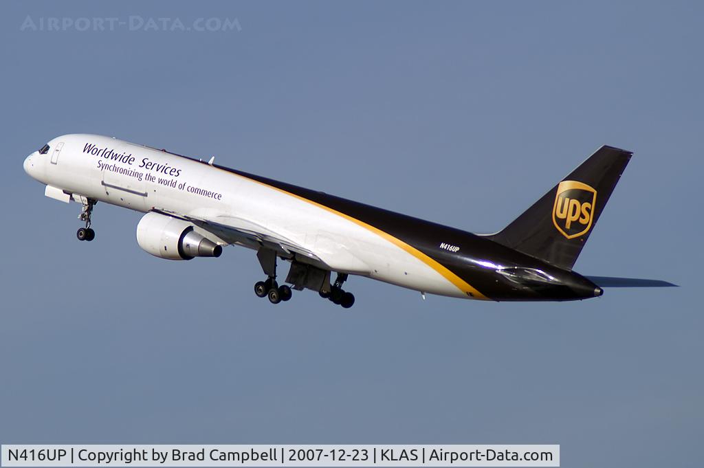N416UP, 1990 Boeing 757-24APF C/N 23903, United Parcel Service - UPS / 1990 Boeing 757-24APF