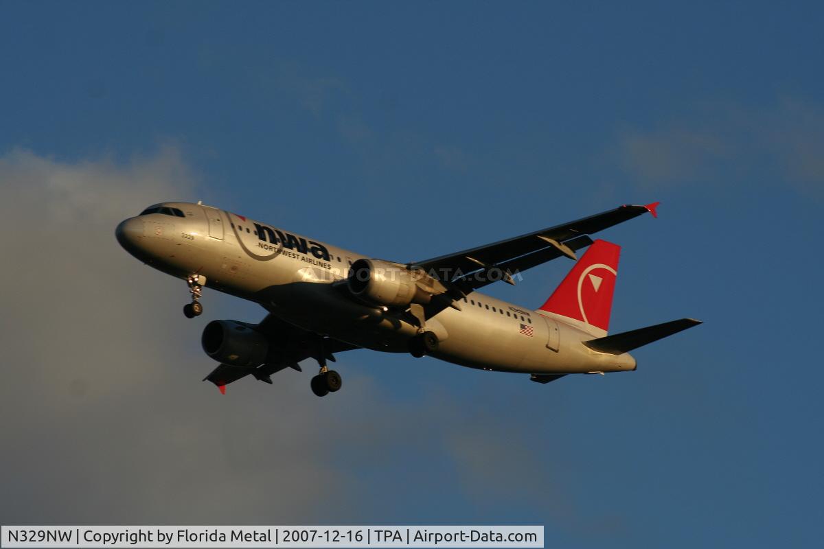 N329NW, 1992 Airbus A320-211 C/N 306, Northwest