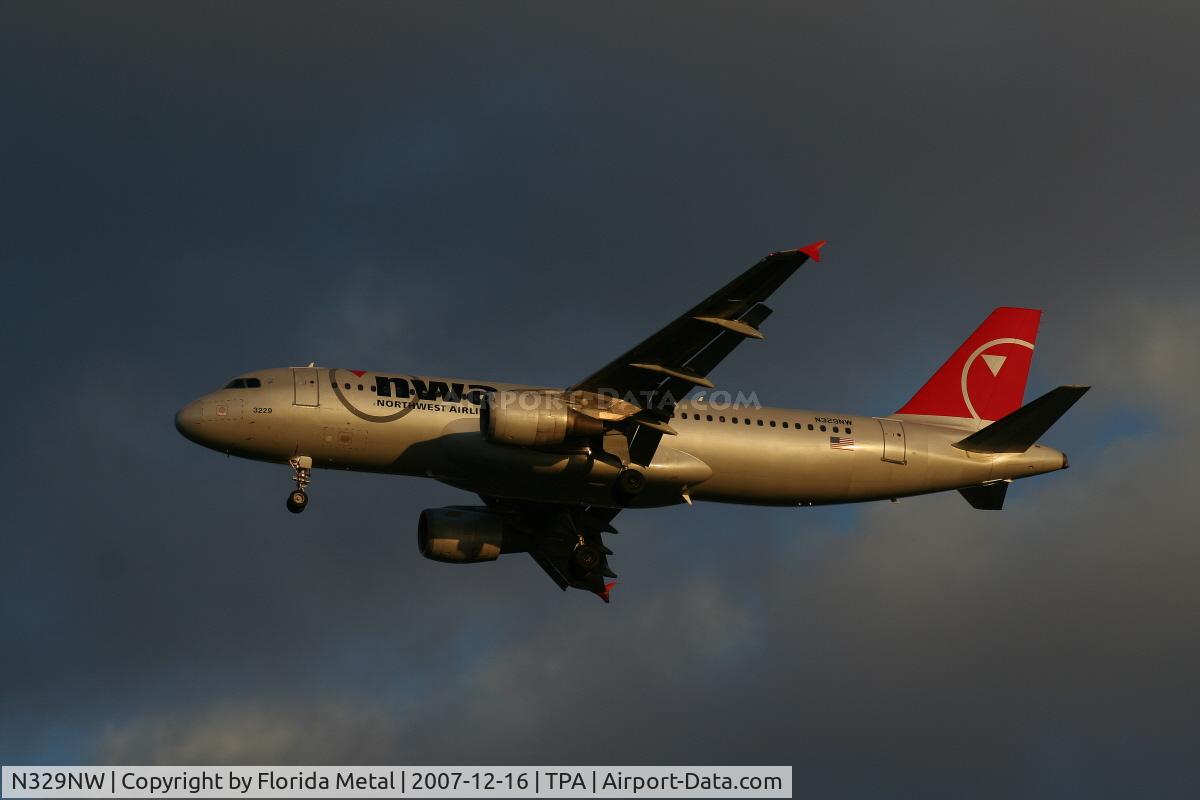 N329NW, 1992 Airbus A320-211 C/N 306, Northwest
