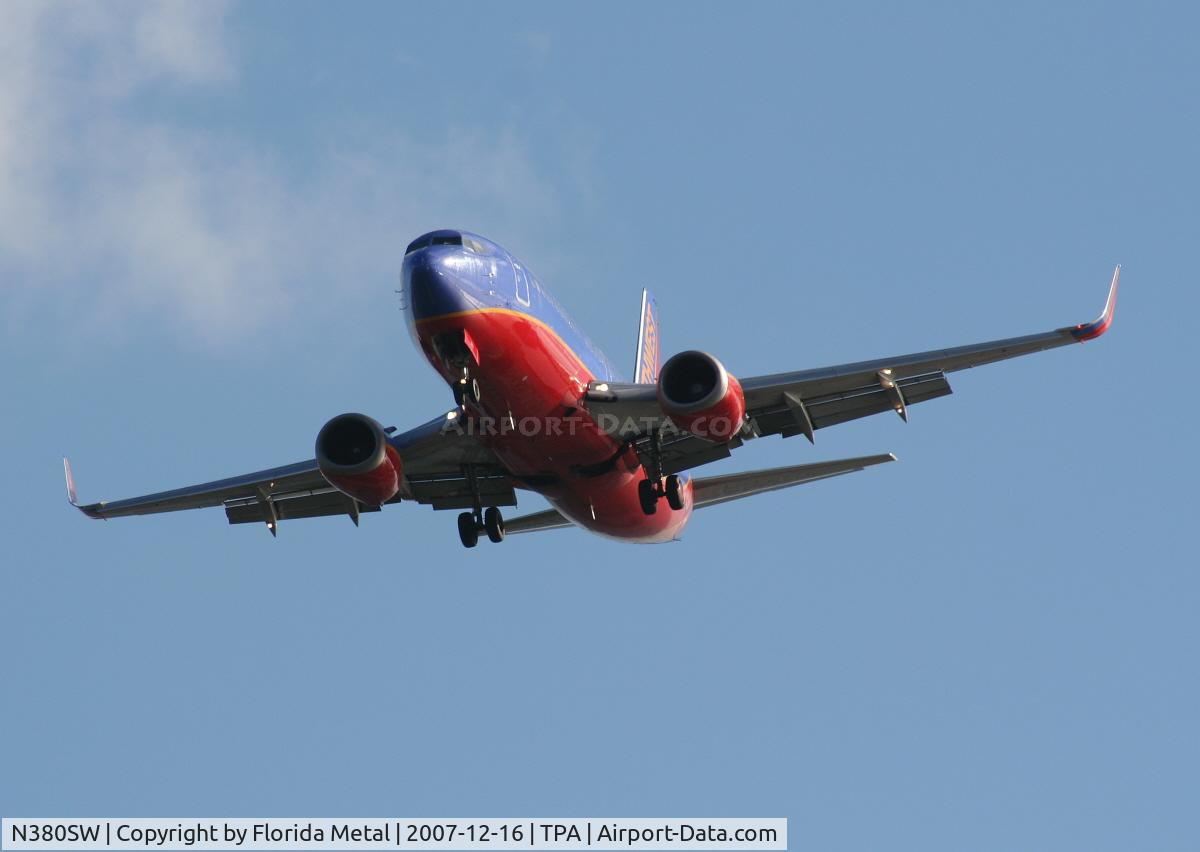 N380SW, 1994 Boeing 737-3H4 C/N 26587, Southwest