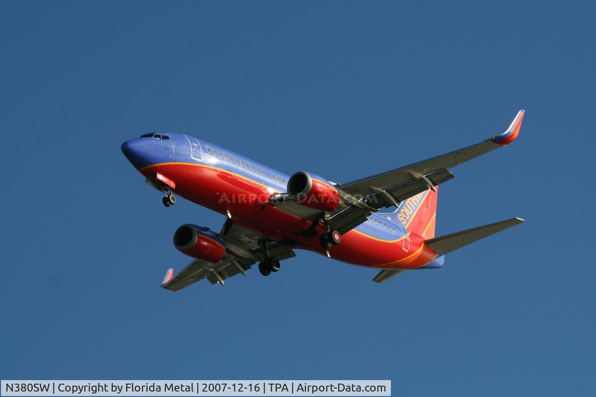 N380SW, 1994 Boeing 737-3H4 C/N 26587, Southwest