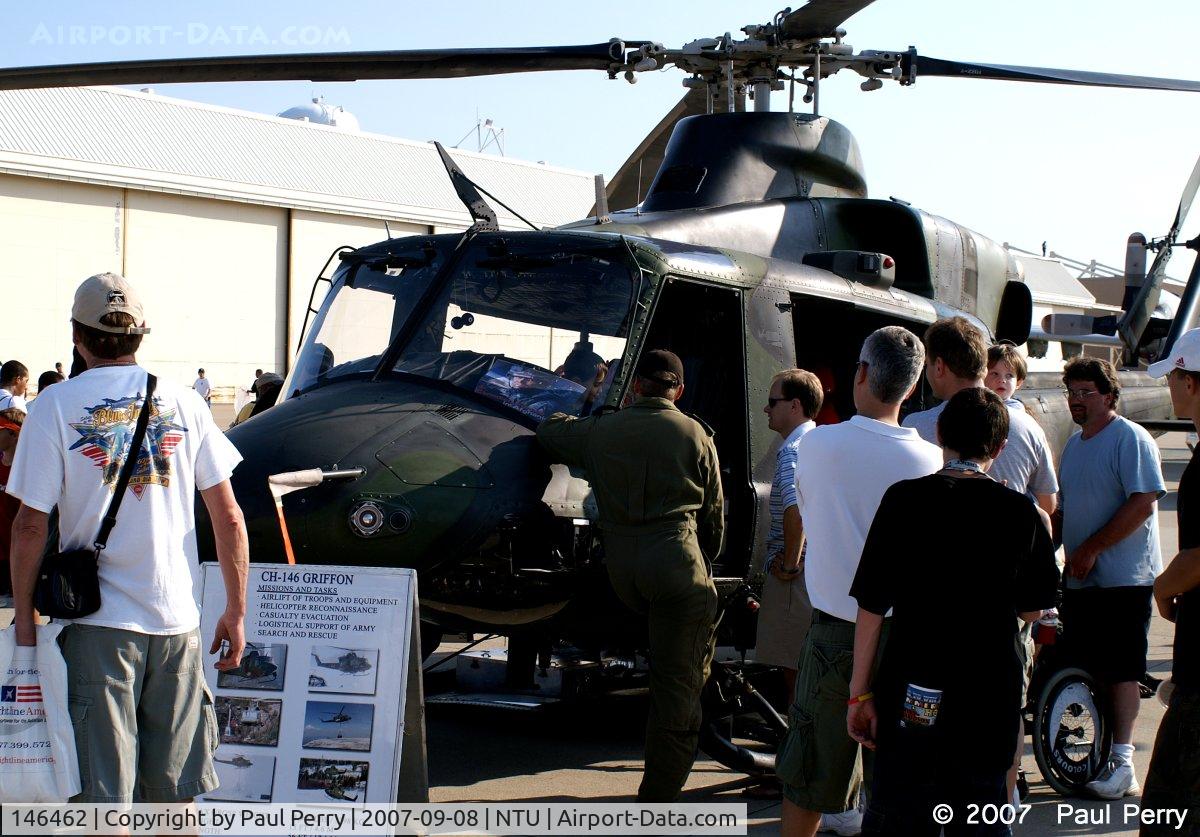 146462, Bell CH-146 Griffon C/N 46462, Proudly showing off their Huey (Griffon to them)