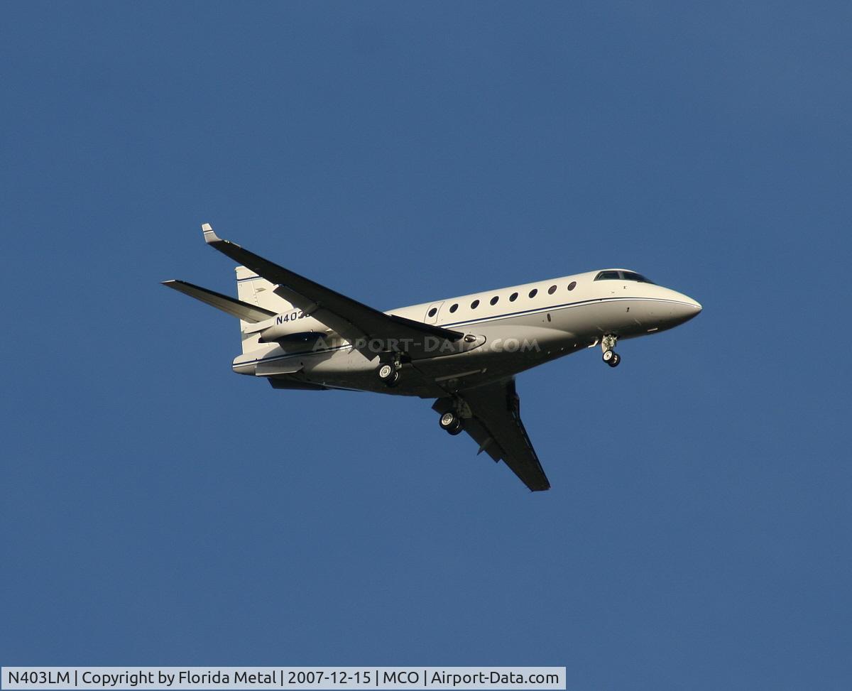 N403LM, 2003 Israel Aircraft Industries Gulfstream 200 C/N 083, G200