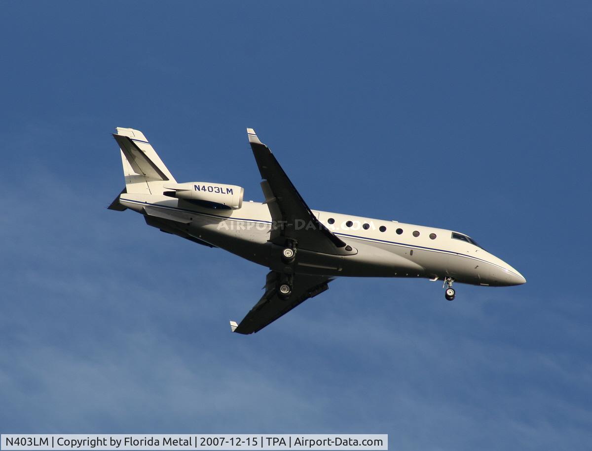 N403LM, 2003 Israel Aircraft Industries Gulfstream 200 C/N 083, G200