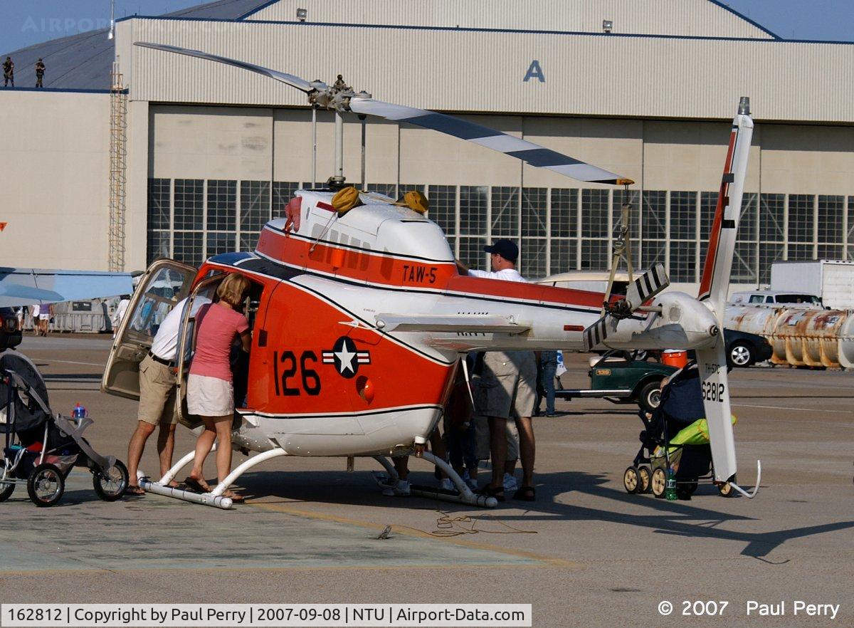 162812, Bell TH-57C Sea Ranger C/N 3837, Always good to see the colorful trainer