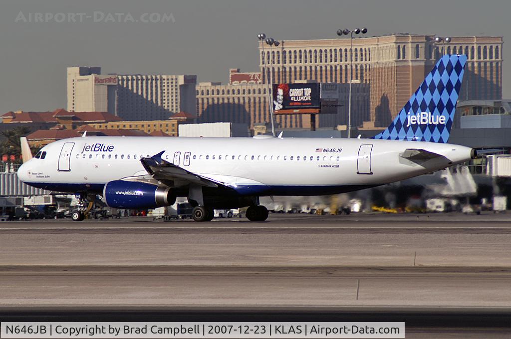 N646JB, 2006 Airbus A320-232 C/N 2945, jetBlue Airways - 'Bravo Lima Uniform Echo' / 2006 Airbus A320-232