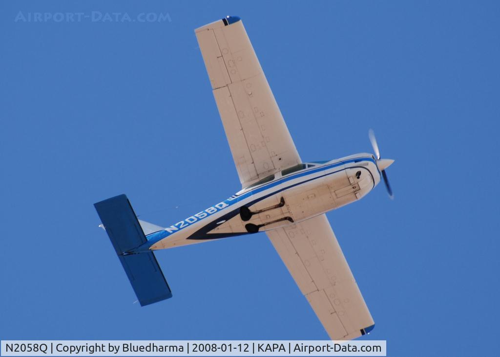 N2058Q, 1973 Cessna 177RG Cardinal C/N 177RG0458, Flyover