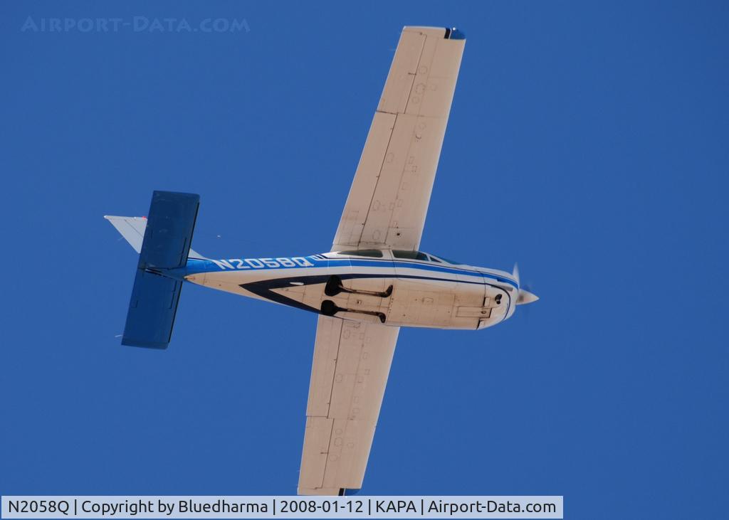 N2058Q, 1973 Cessna 177RG Cardinal C/N 177RG0458, Flyover