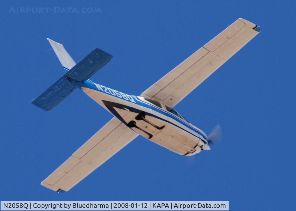 N2058Q, 1973 Cessna 177RG Cardinal C/N 177RG0458, Flyover
