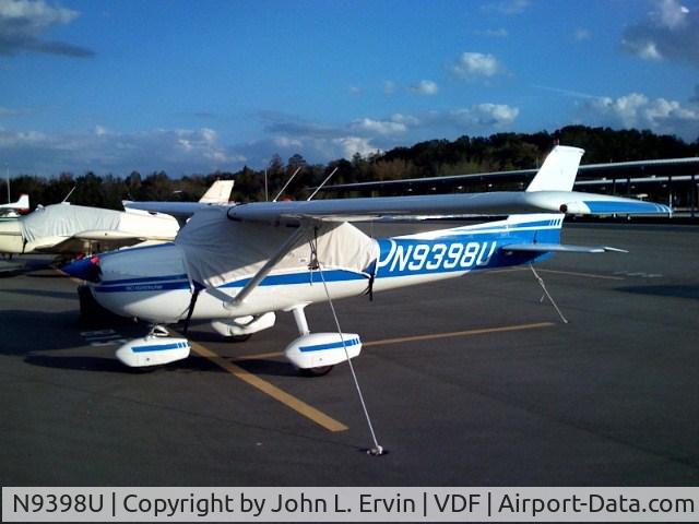 N9398U, 1976 Cessna 150M C/N 15078346, On Tie Down Vandenberg Airport Tampa Florida