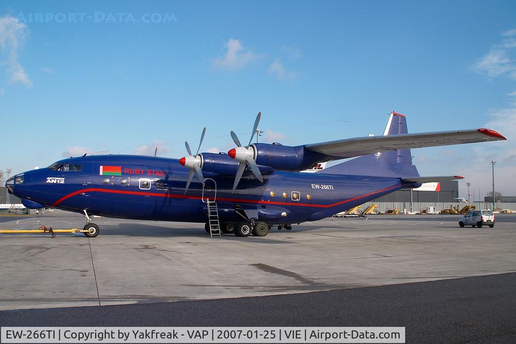 EW-266TI, 1966 Antonov An-12BP C/N 6344610, Ruby Star Airways Antonov 12