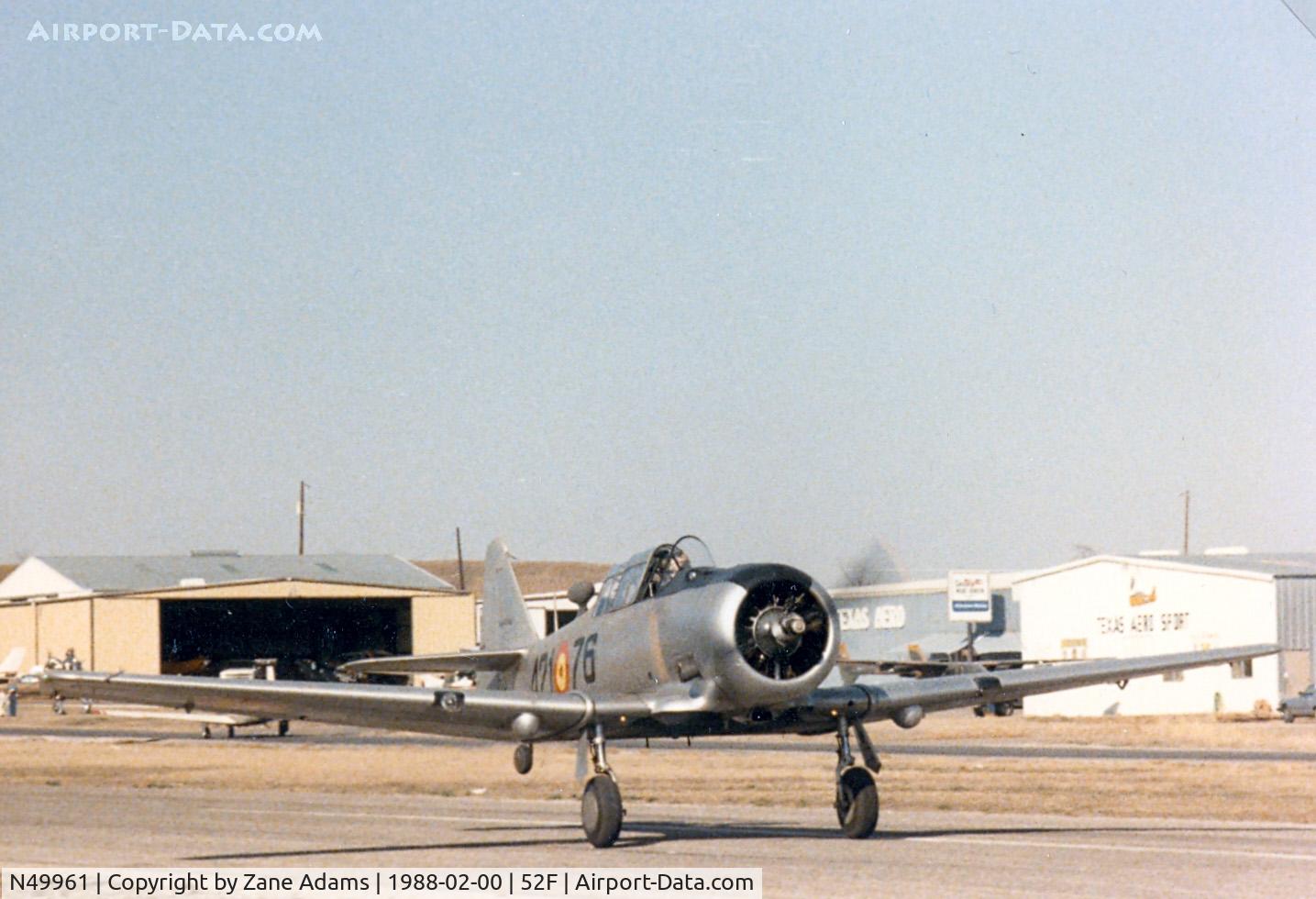 N49961, 1944 North American AT-6D C/N 42-85374A, At Aero Valley (Northwest Regional)