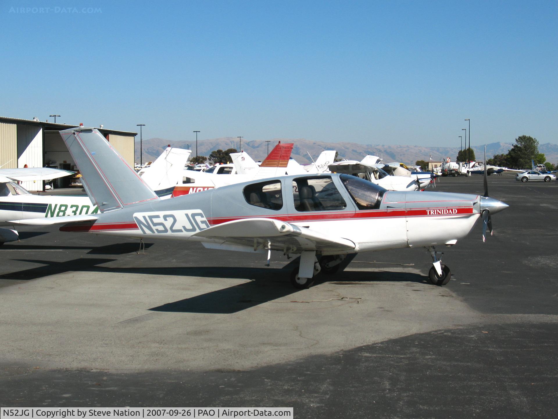 N52JG, Socata TB-20 TRINIDAD C/N 670, Socata TB-20 TRINIDAD @ Palo Alto, CA