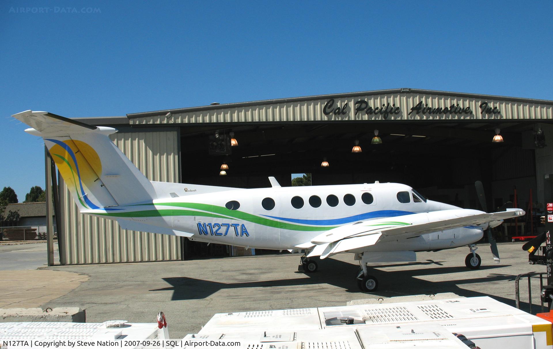 N127TA, 1980 Beech 200 King Air C/N BB-636, Tanamura & Antle Farming 1980 Beech 200 @ Salinas Municipal Airport, CA
