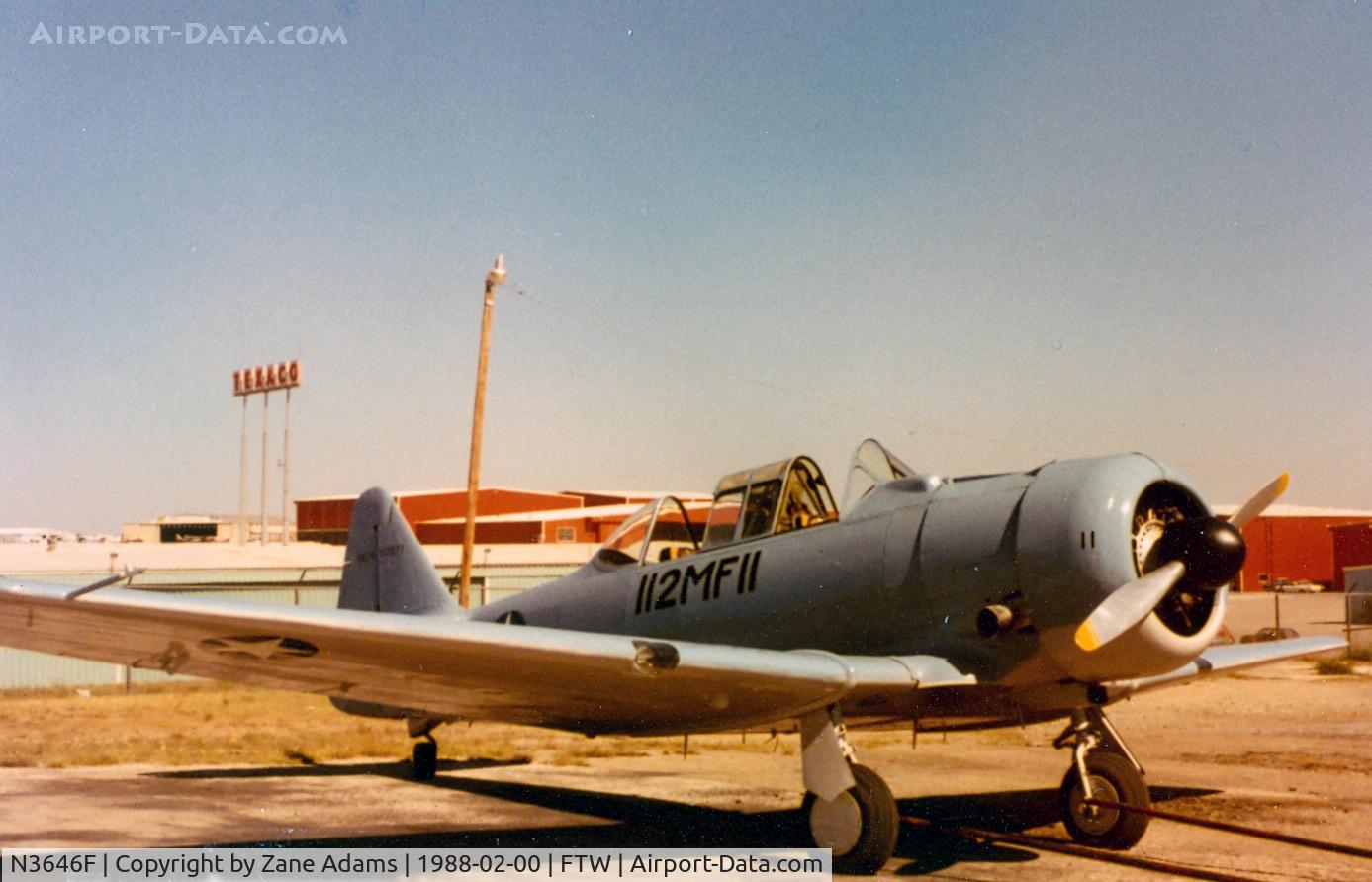 N3646F, 1947 North American AT-6F C/N 112071, At Meacham Field