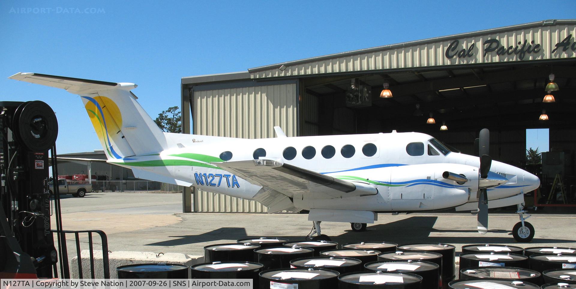 N127TA, 1980 Beech 200 King Air C/N BB-636, Tanamura & Antle Farming 1980 Beech 200 @ Salinas Municipal Airport, CA