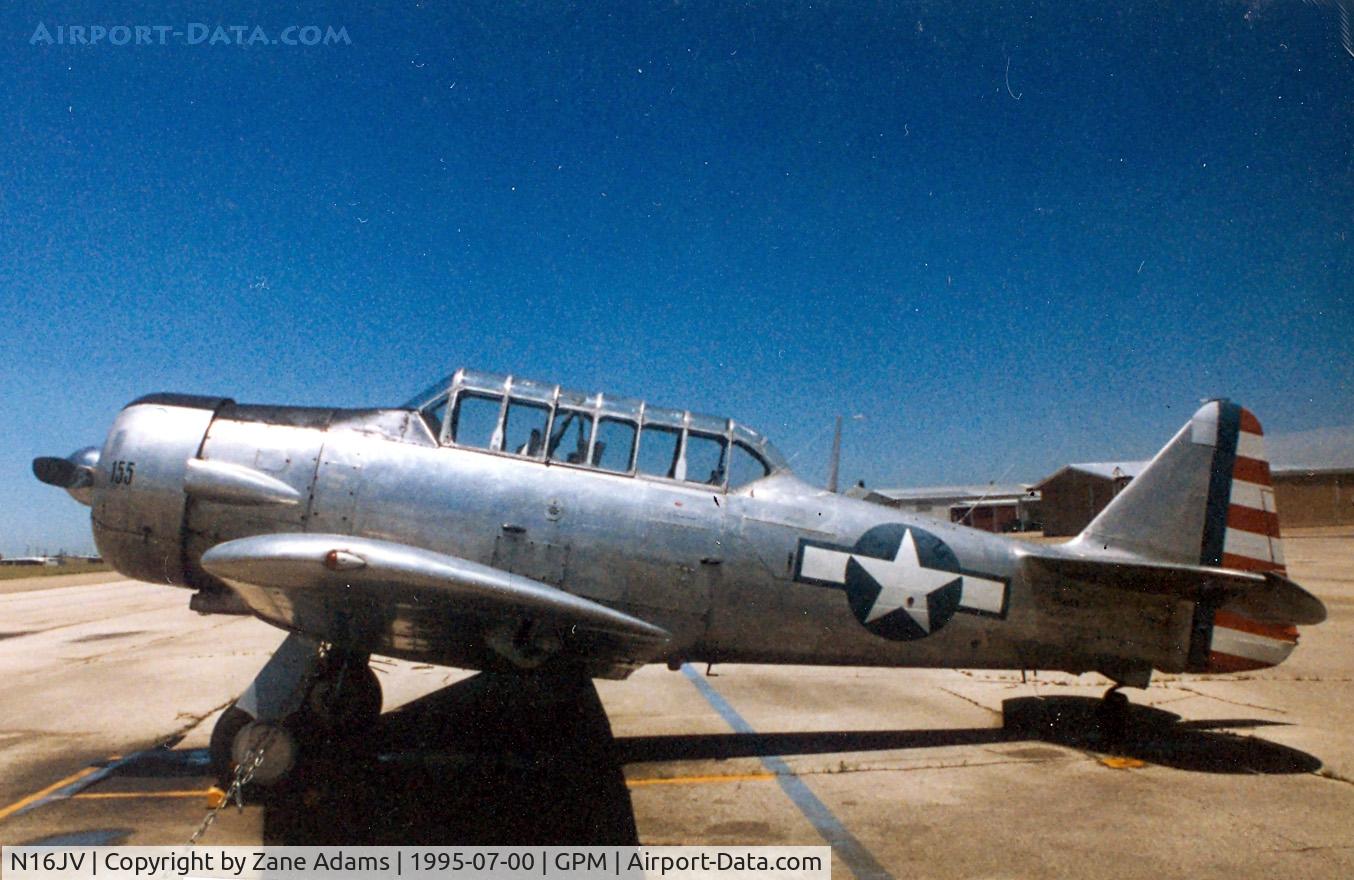 N16JV, 1949 North American T-6G Texan C/N 168-259, Formerly N94155