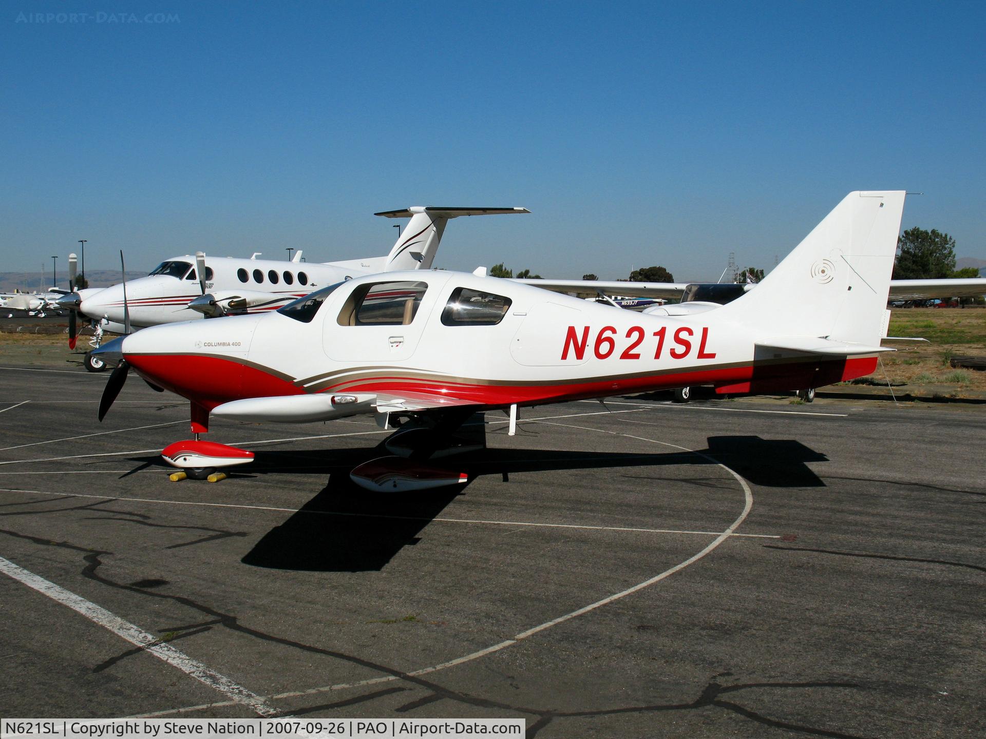 N621SL, 2005 Lancair LC41-550FG C/N 41510, Farm Boys Investment 2005 Lancair Company LC41-550FG @ Palo Alto Airport, CA