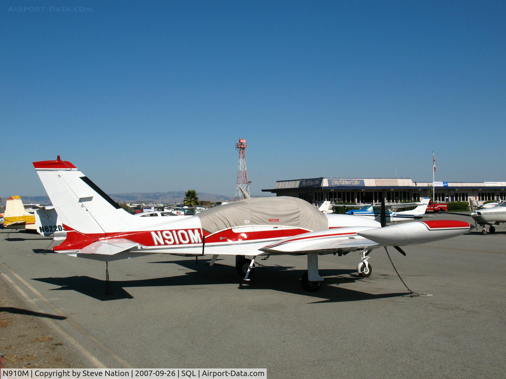N910M, 1979 Cessna T310R C/N 310R1653, Fly-By-Night 1979 Cessna T310R (with cover) @ San Carlos Airport, CA