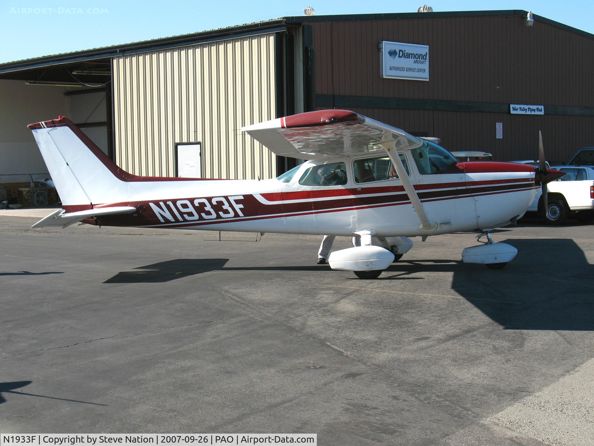 N1933F, 1979 Cessna 172N C/N 17273023, 1979 Cessna 172N (reunited with its engine!) @ Palo Alto Airport, CA