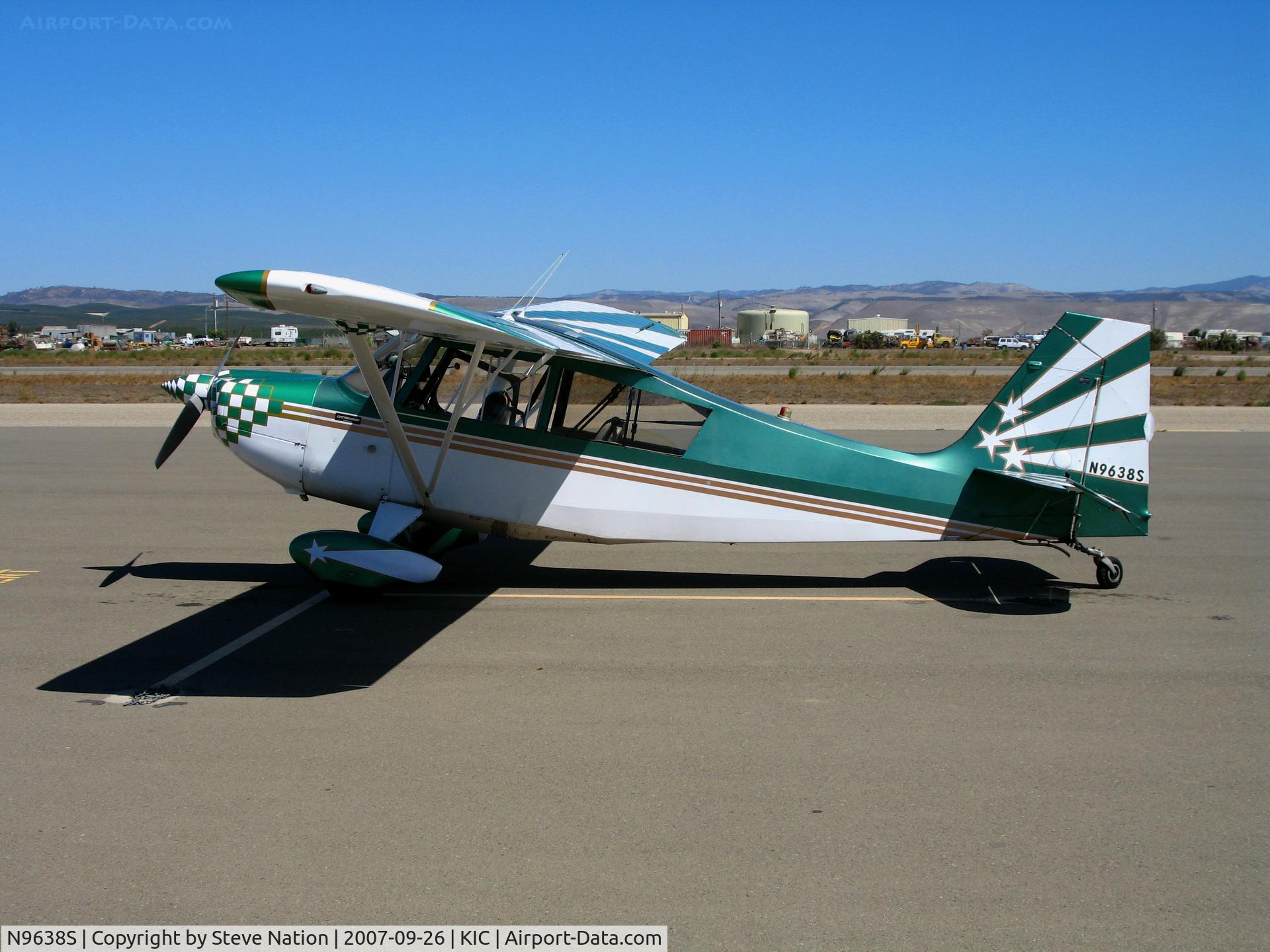 N9638S, 1966 Champion 7GCAA Citabria C/N 453, 1966 Champion 7GCAA @ Mesa del Rey (King City) Airport, CA
