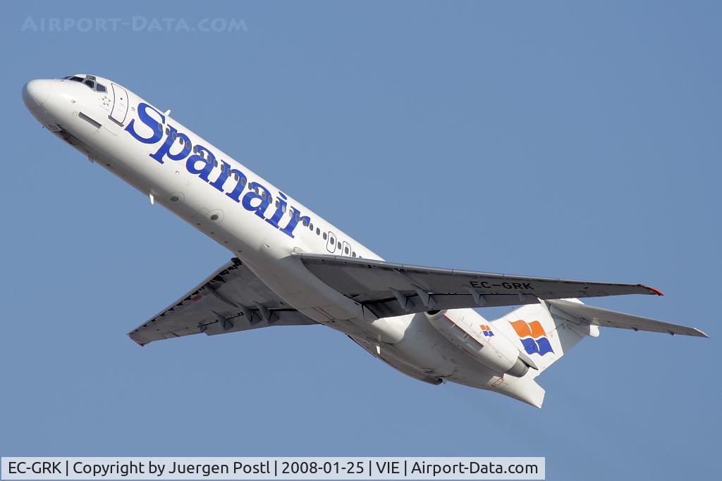EC-GRK, 1989 McDonnell Douglas MD-87 (DC-9-87) C/N 49827, McDonnell Douglas MD-87