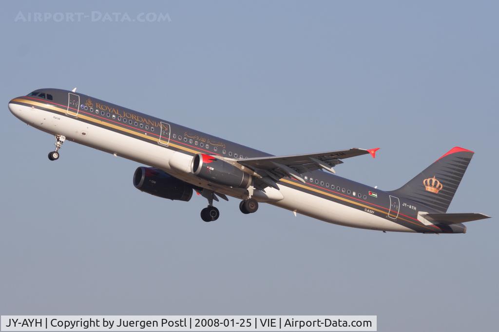 JY-AYH, 2006 Airbus A321-231 C/N 2793, Airbus A321-231