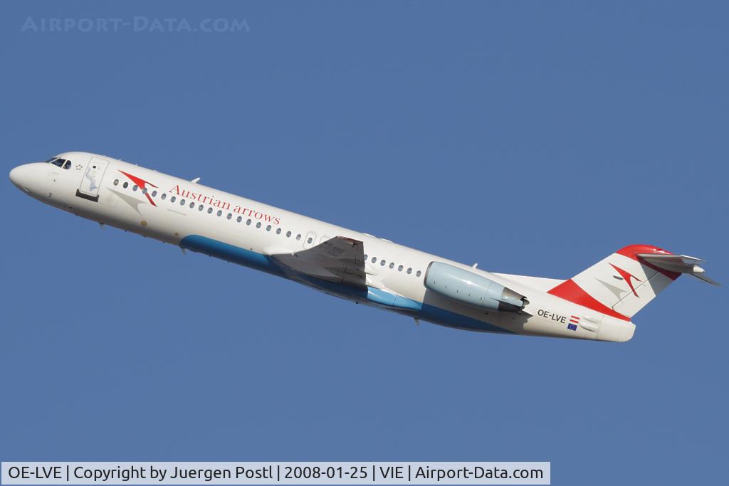OE-LVE, 1994 Fokker 100 (F-28-0100) C/N 11499, Fokker Aircraft B.V. Fokker F28 Mk0100