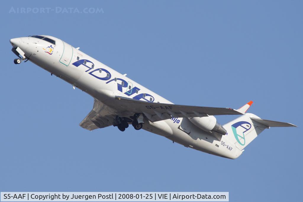 S5-AAF, 1998 Canadair CRJ-200LR (CL-600-2B19) C/N 7272, Canadair Regional Jet CRJ200LR