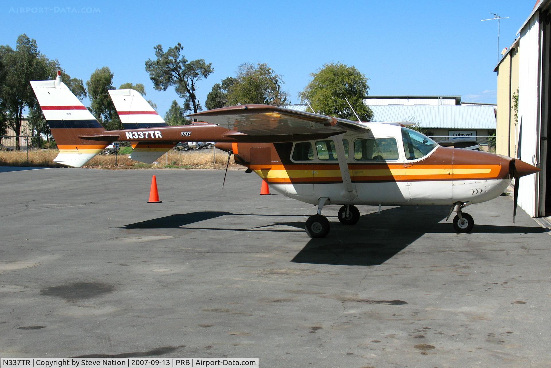 N337TR, 1967 Cessna T337B Turbo Super Skymaster C/N 337-0648, 1967 Cessna T337B @ Paso Robles Municipal Airport, CA
