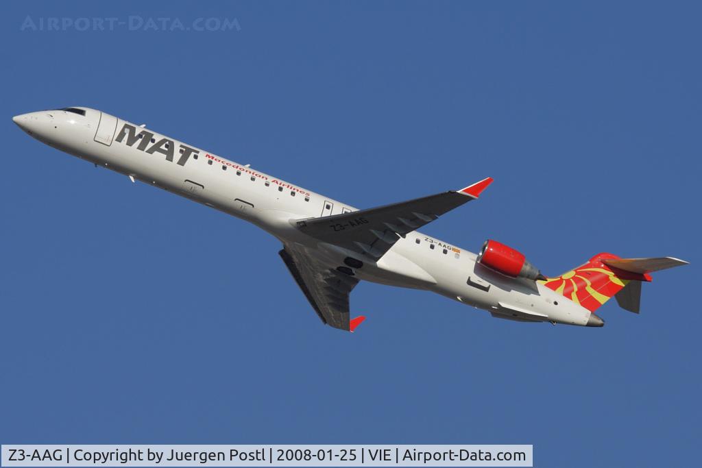 Z3-AAG, 2001 Bombardier CRJ-900LR (CL-600-2D24) C/N 15001, Canadair CL600-2D24 Regional Jet CRJ-900