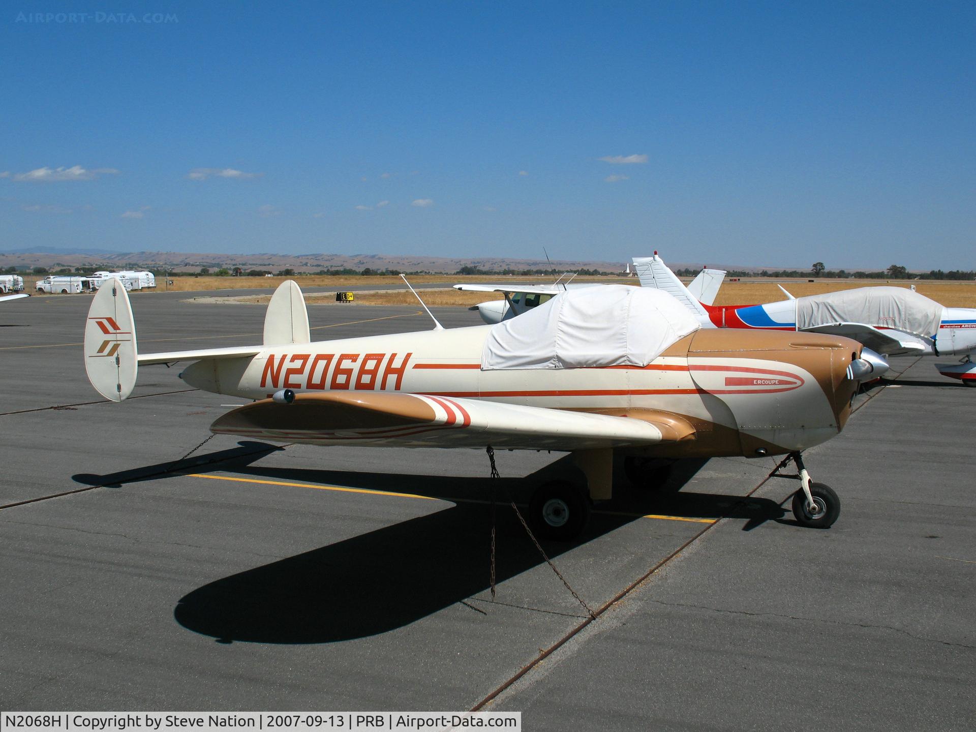 N2068H, 1946 Erco 415D Ercoupe C/N 2691, 1946 Engineering & Research ERCOUPE 415-D @ Paso Robles Municipal Airport, CA