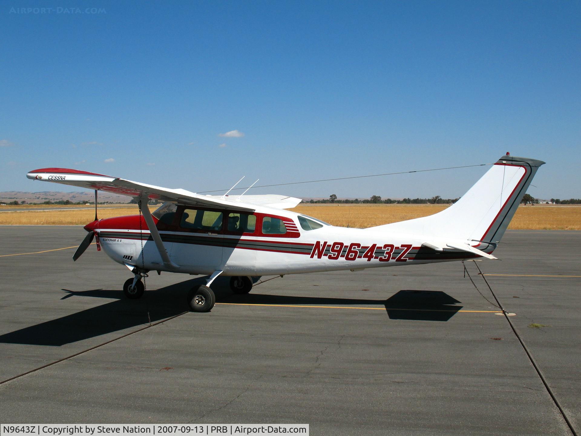 N9643Z, 1982 Cessna TU206G Turbo Stationair Turbo Stationair C/N U20606594, 1982 Cessna TU206G from the 
