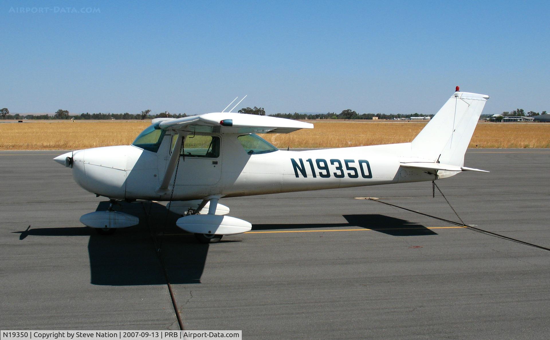 N19350, 1973 Cessna 150L C/N 15074358, 1973 Cessna 150L still waiting for new paint @ Paso Robles Municipal Airport, CA