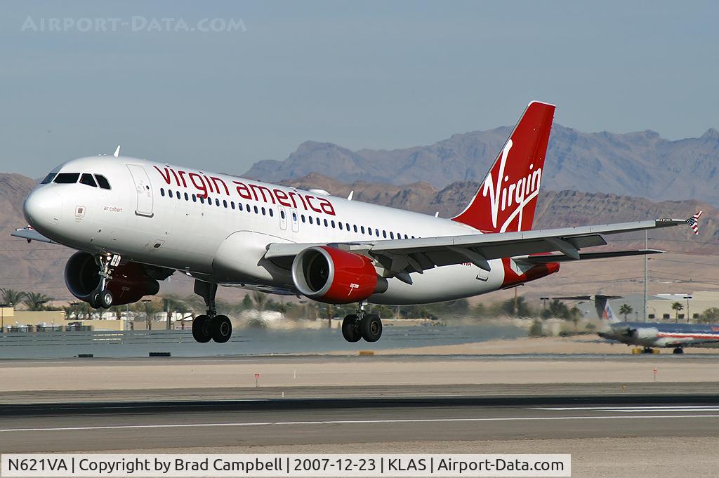 N621VA, 2005 Airbus A320-214 C/N 2616, Virgin America - 'Air Colbert' / 2006 Airbus A320-214