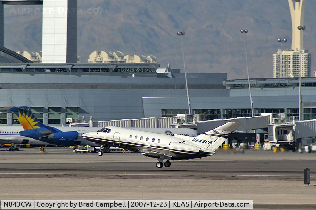 N843CW, 2001 Raytheon Hawker 800XP C/N 258543, Privately Owned - Richmond Heights, Ohio / 2001 Raytheon Aircraft Co. Hawker 800XP