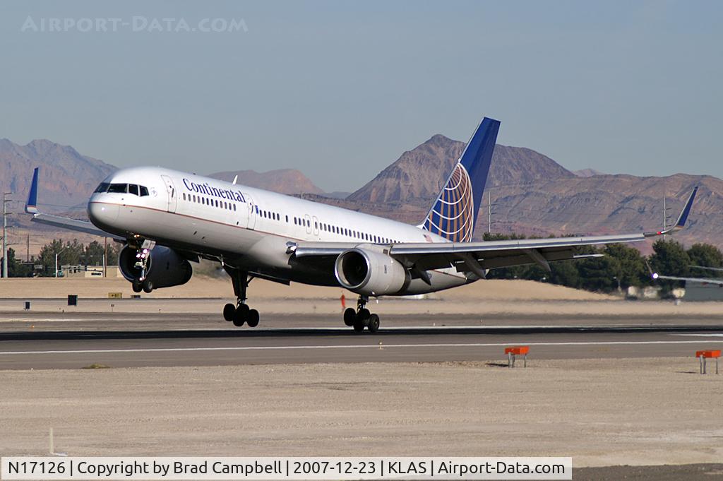 N17126, 1998 Boeing 757-224 C/N 27566, Continental Airlines / 1998 Boeing 757-224