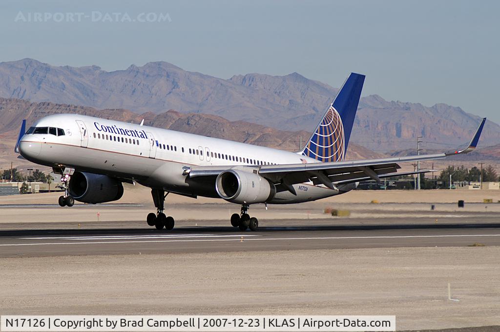 N17126, 1998 Boeing 757-224 C/N 27566, Continental Airlines / 1998 Boeing 757-224