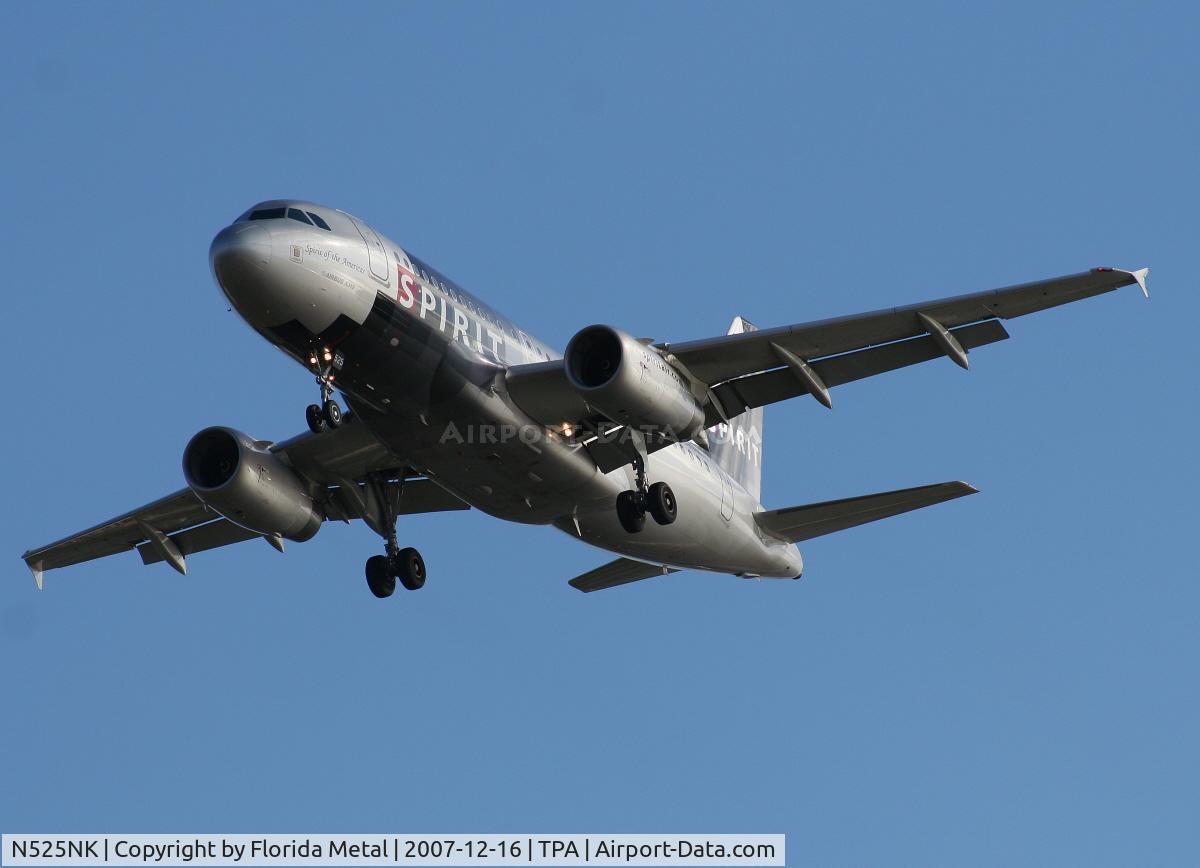 N525NK, 2006 Airbus A319-132 C/N 2942, Spirit