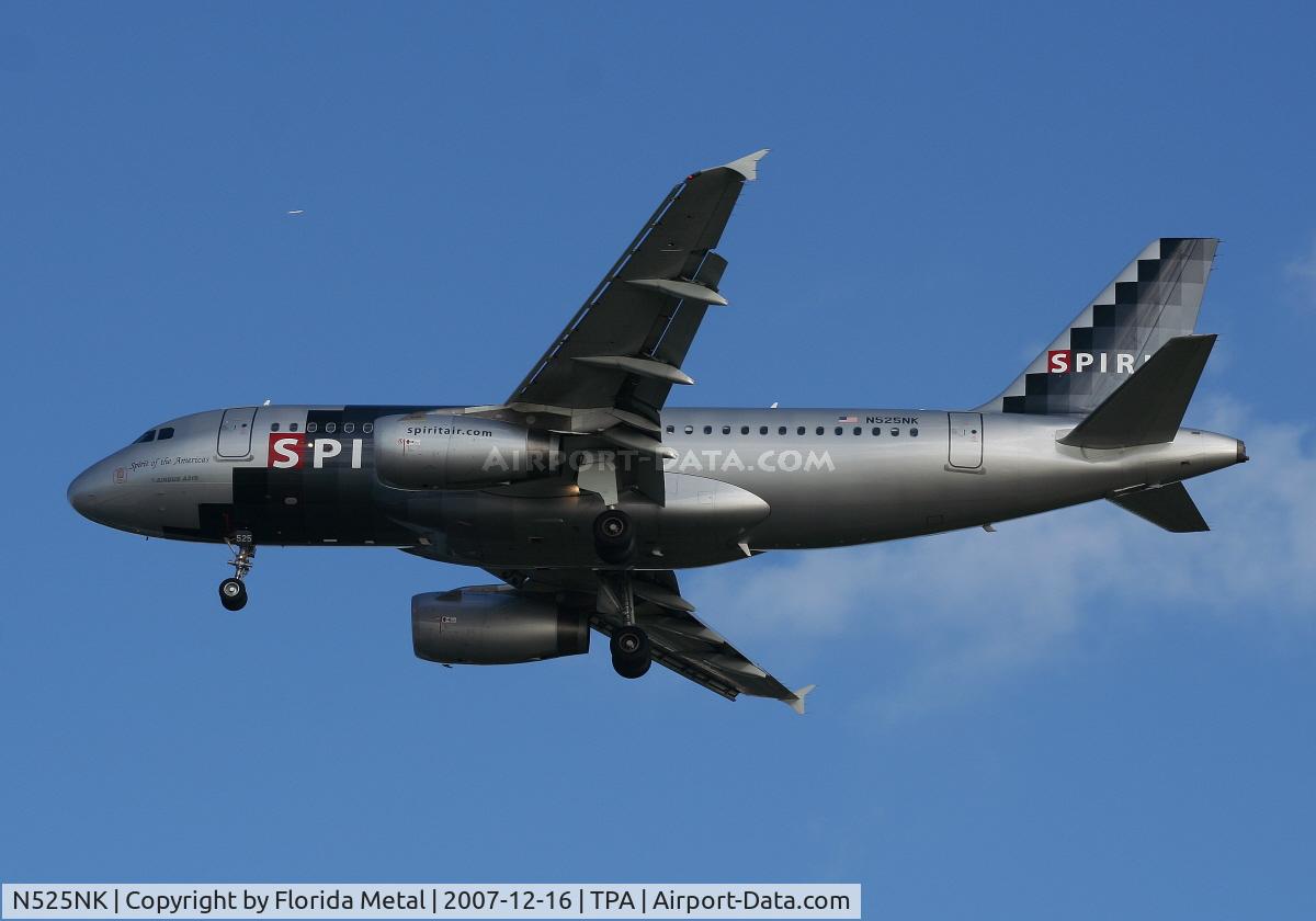 N525NK, 2006 Airbus A319-132 C/N 2942, Spirit