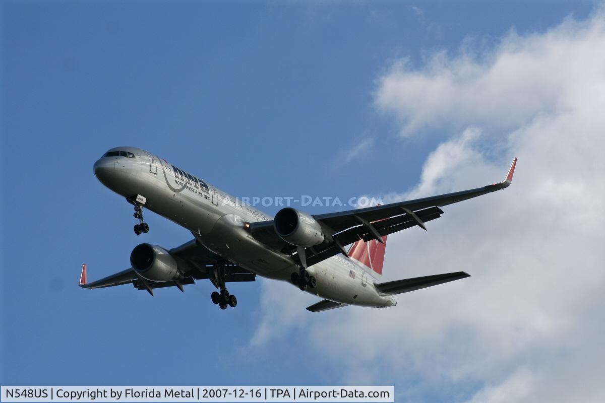 N548US, 1996 Boeing 757-251 C/N 26495, Northwest