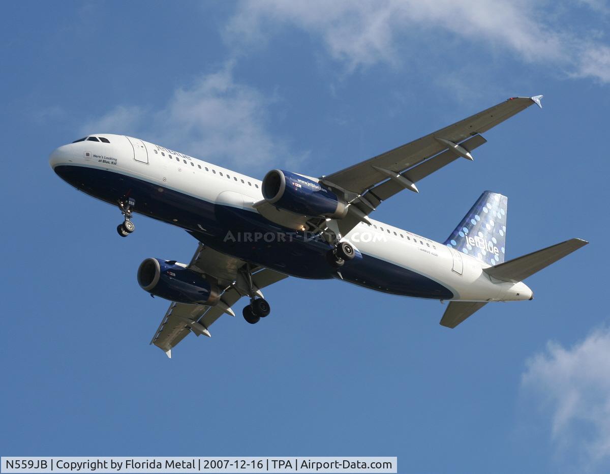 N559JB, 2003 Airbus A320-232 C/N 1917, Jet Blue