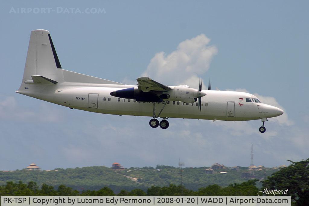 PK-TSP, 1996 Fokker F-27-500 Friendship C/N 20316, Indonesia Air Transport