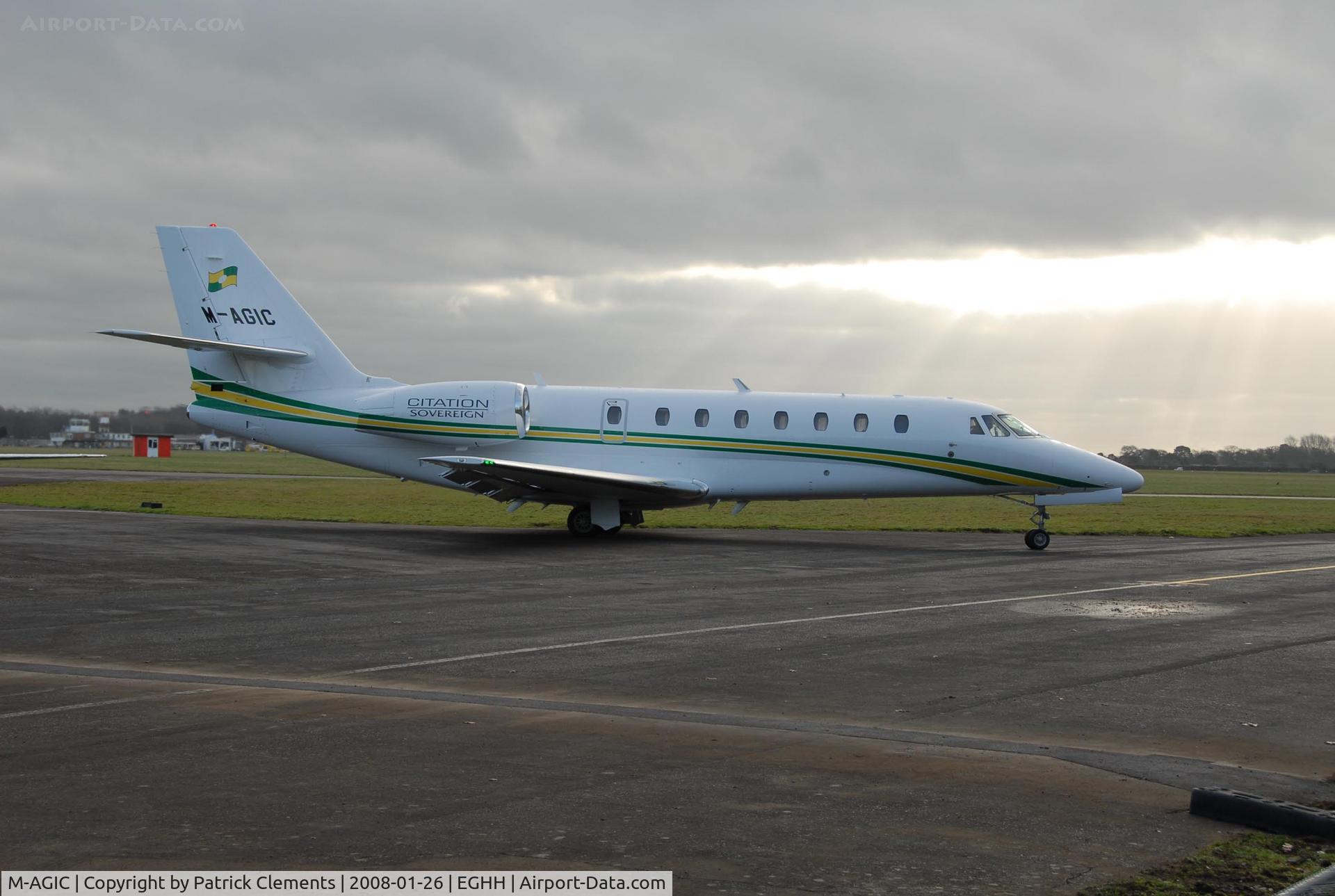 M-AGIC, 2007 Cessna 680 Citation Sovereign C/N 680-0138, CITATION SOVEREIGN